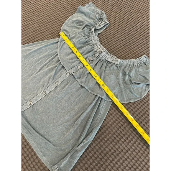 American Eagle Blouse | Womens Off the Shoulder Soft Knit Blouse - Picture 3 of 6